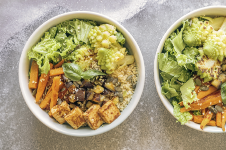 Rezept Hirse-Tofu-Bowl